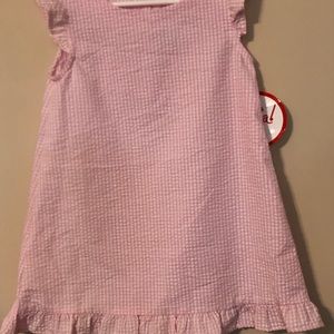 Funtasia pink seer sucker dress